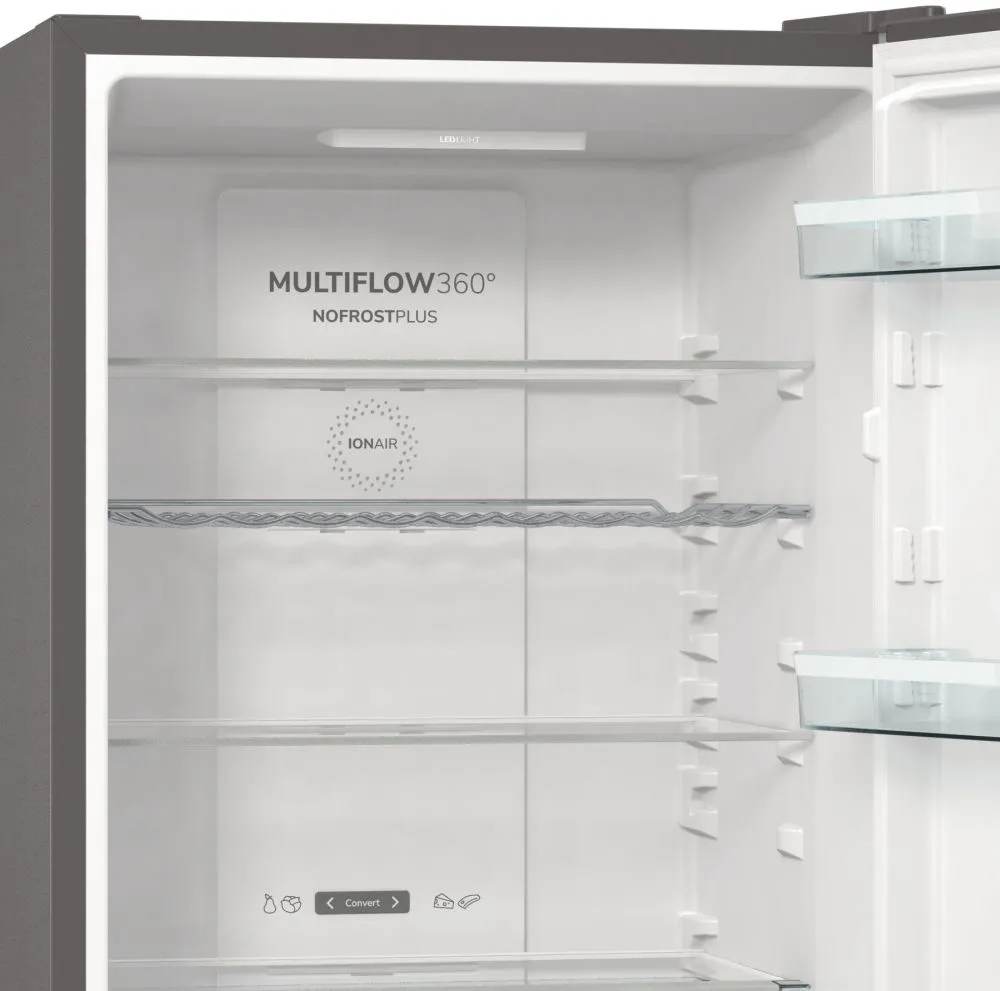 Холодильник Gorenje NRK6192AXL4 2-хкамерн. серебристый мат.