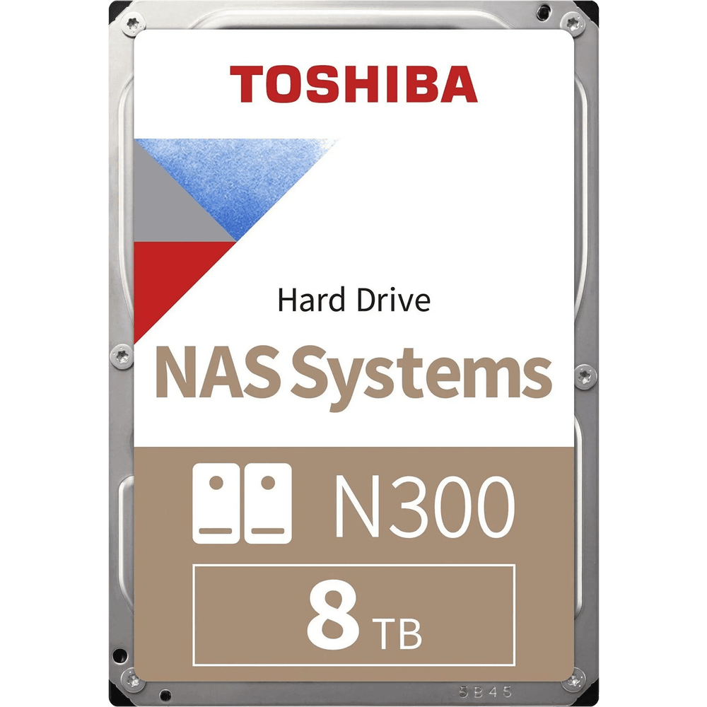 Жесткий диск/ HDD Toshiba N300 NAS SATA3 3.5" 8TB 7200 512Mb 6Gb/s 1 year warranty (replacement ST8000NT001, WD8005FFBX, ST8000VN004, ST8000VN0022, WD80EFZZ)