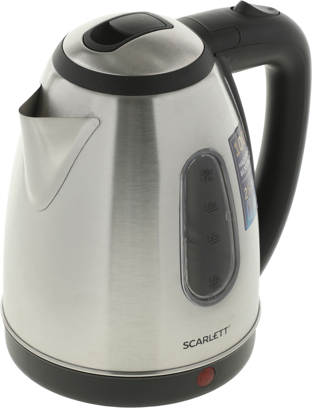 Scarlett SC-EK21S88 Чайник, 1.8л, 2200Вт, стальной