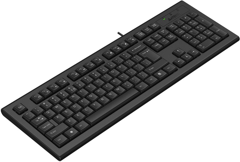 Клавиатура A4Tech KR-85 черный USB кабель 1.5м