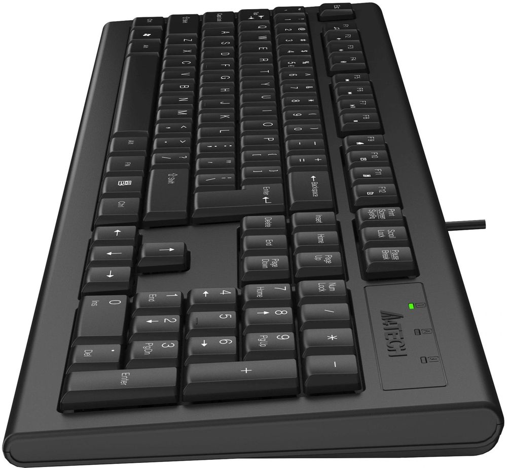 Клавиатура A4Tech KR-85 черный USB кабель 1.5м