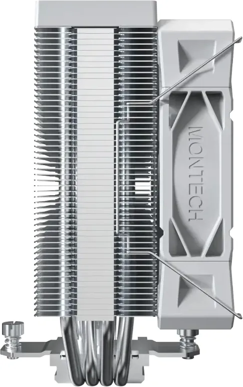 Устройство охлаждения(кулер) Montech NX400 Soc-AM5/AM4/1200/1700/1851 белый 4-pin 34.17dB Al+Cu 220W 874gr Ret (NX400WH)