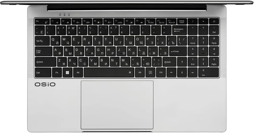 Ноутбук Osio FocusLine F150i-019 Core i5 1235U 8Gb SSD512Gb Intel Iris Xe graphics 15.6" IPS FHD (1920x1080) Windows 11 Home grey WiFi BT Cam 6000mAh