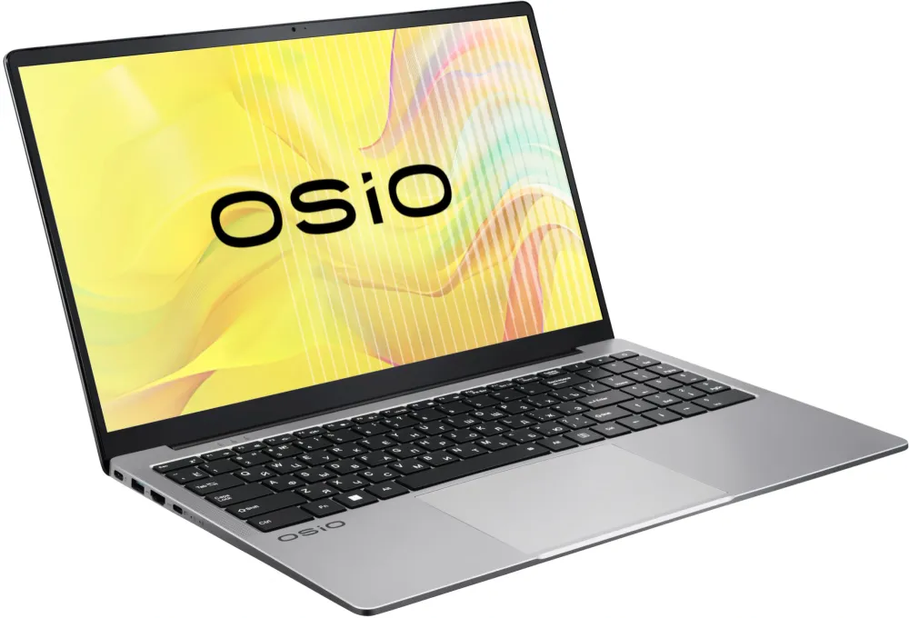Ноутбук Osio FocusLine F150i-019 Core i5 1235U 8Gb SSD512Gb Intel Iris Xe graphics 15.6" IPS FHD (1920x1080) Windows 11 Home grey WiFi BT Cam 6000mAh
