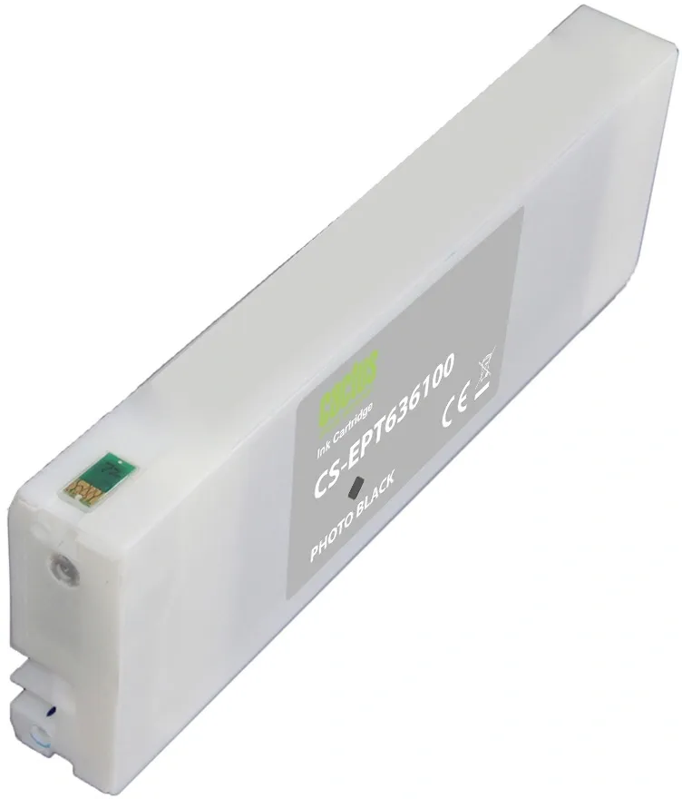 Картридж струйный Cactus CS-EPT636100 T6361 черный пигментный (700мл) для Epson Stylus PRO 7700/7890/7900/9700 с чипом