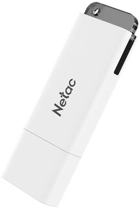 Флеш Диск Netac 32GB U185 NT03U185N-032G-32WH USB3.2 белый
