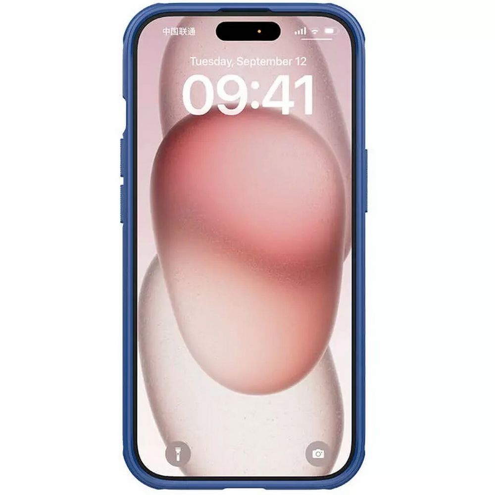 Чехол Super Frosted Shield Pro, Blue, (iPhone15 Plus) 