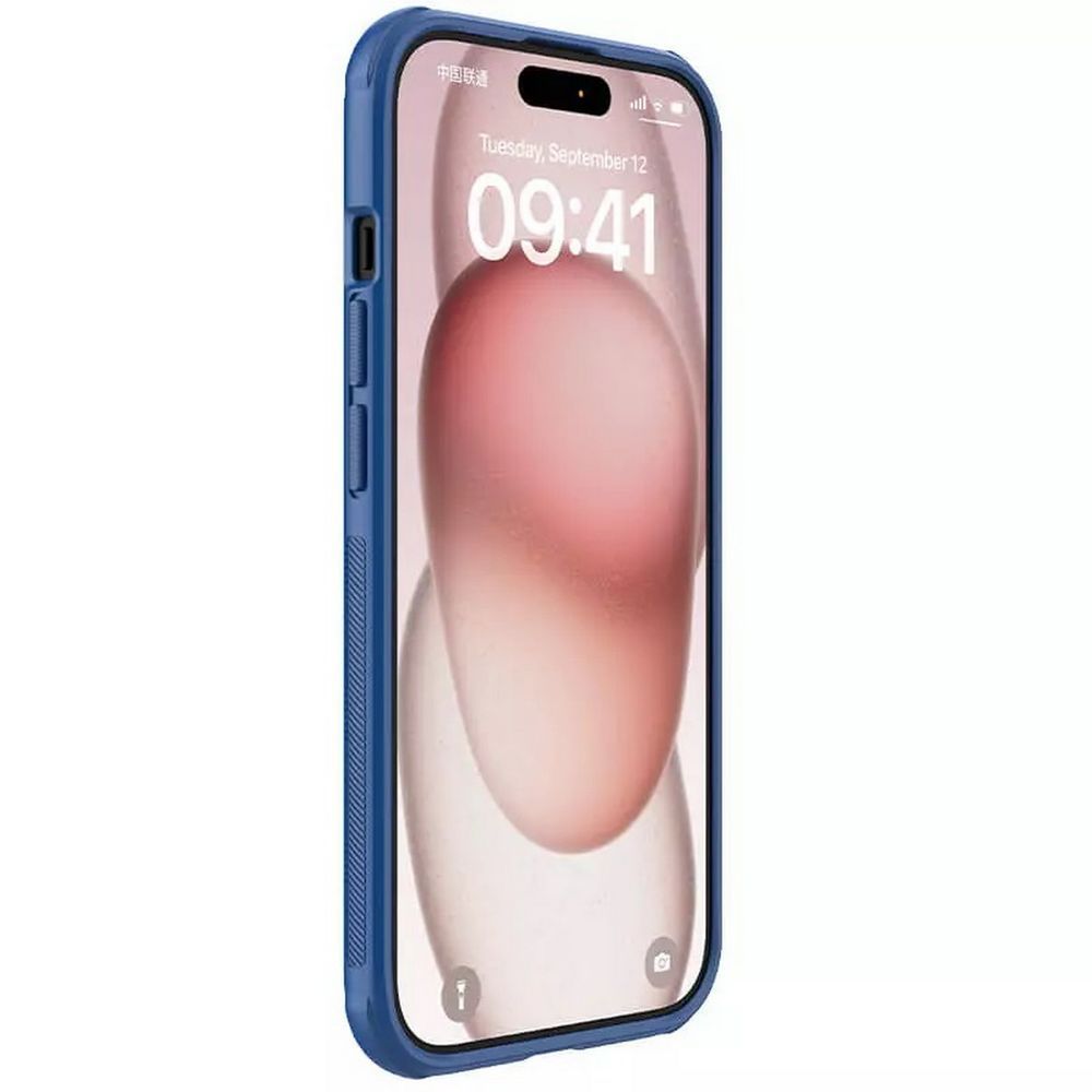 Чехол Super Frosted Shield Pro, Blue, (iPhone15 Plus) 