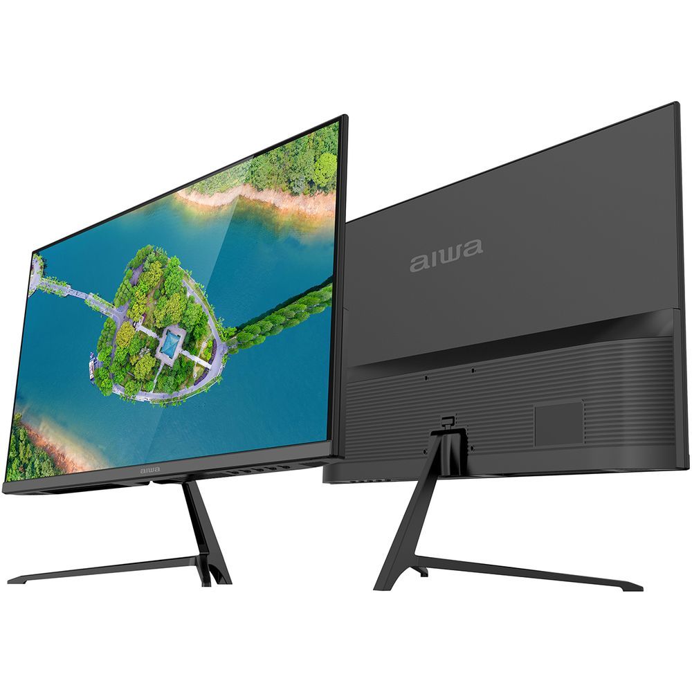 Монитор 27" AIWA MD2712 IPS, 1920x1080, 180Hz, 1ms, 300сd/m, 1000:1, HDR | 2xHDMI(2.0), DP(1.2) | ExPSU, Speakers, Vesa 75, Black