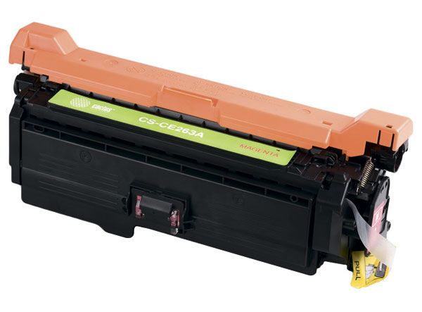Картридж лазерный Cactus CS-CE263A CE263A пурпурный (11000стр.) для HP LJ CP4025/CP4525/CM4540 с чипом