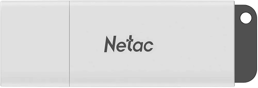 Флеш Диск Netac 4GB U185 NT03U185N-004G-20WH USB2.0 белый