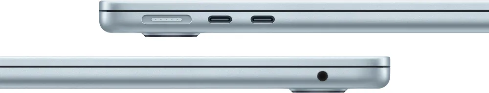 Ноутбук Apple MacBook Air A3240 M4 10 core 16Gb SSD256Gb/8 core GPU 13.6" Liquid Retina (2560x1664) macOS lt.blue WiFi BT Cam (MC6T4HN/A)