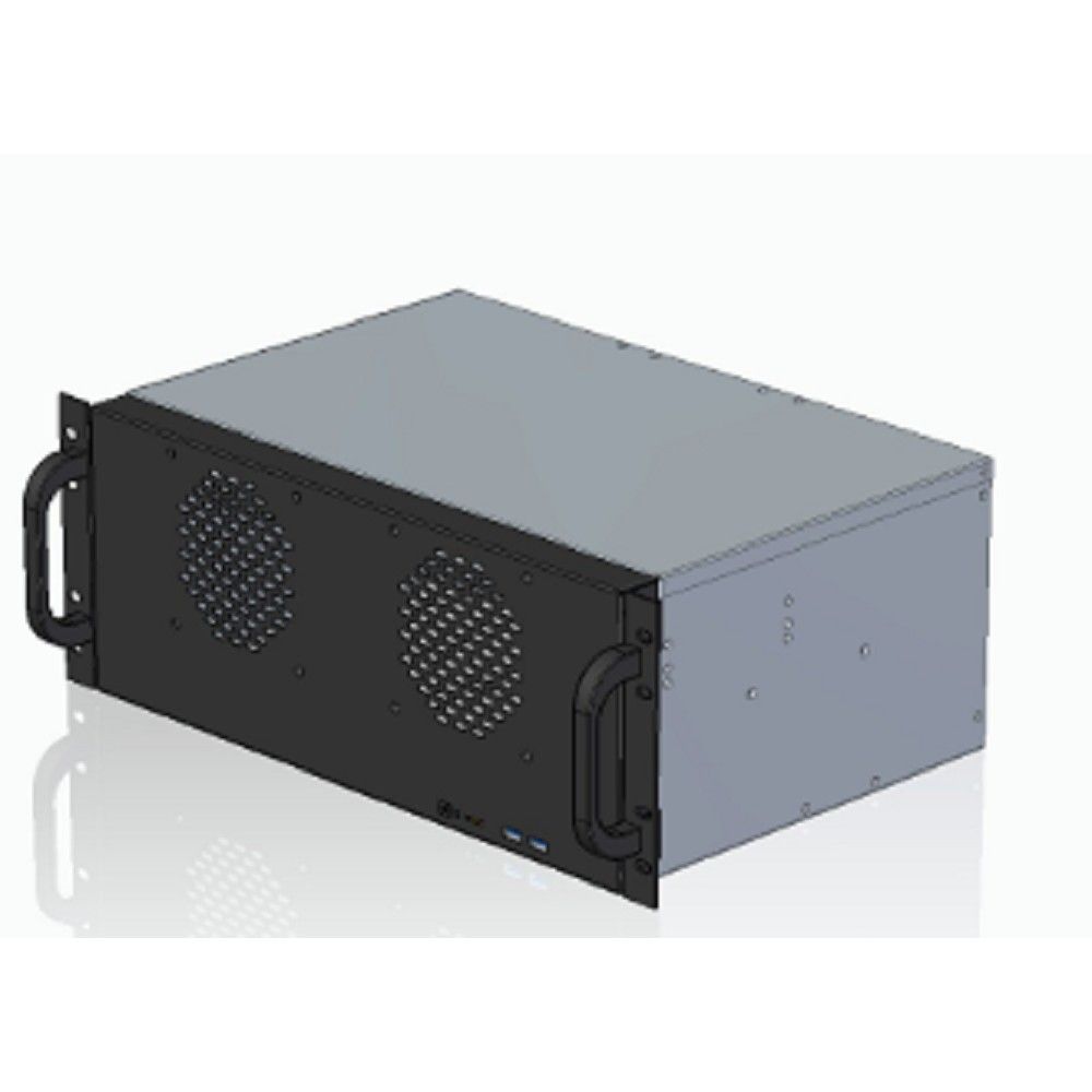 Procase 4U350-08 Корпус 4U server case,8HDD,черный,без блока питания PS/2 ATX,глубина 350мм, MB SSI CEB 12"x10,5"
