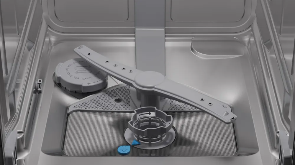 Встраиваемая посудомоечная машина Bosch, 45 см, 10 комплектов, электронное управление, дисплей, энергоэффективность А+, уровень шума 46 дБ, цвет белый
