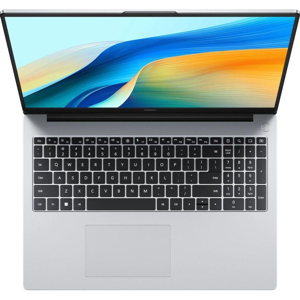 Ноутбук Huawei MateBook D 16 MCLG-X MitchellG-W5651 Core i5 13420H 16Gb SSD512Gb Intel UHD Graphics 16" IPS (1920x1200) без ОС silver WiFi BT Cam (53014QLA)