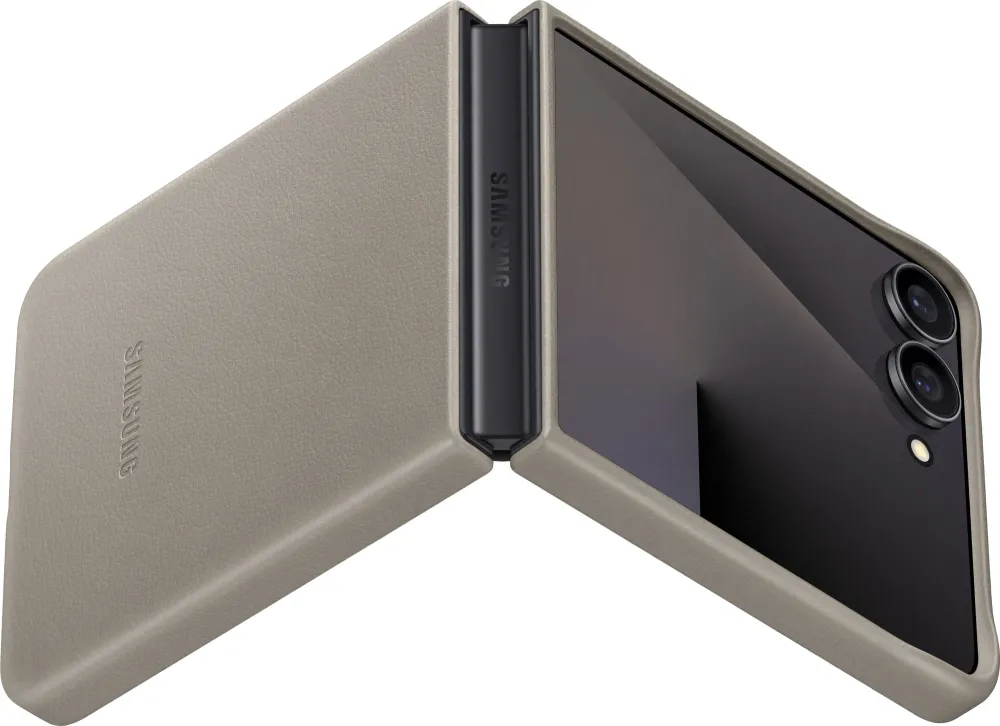 Чехол (клип-кейс) Samsung для Samsung Galaxy Z Flip7 Kindsuit Case Z Flip7 серый (EF-VF766PJEGRU)