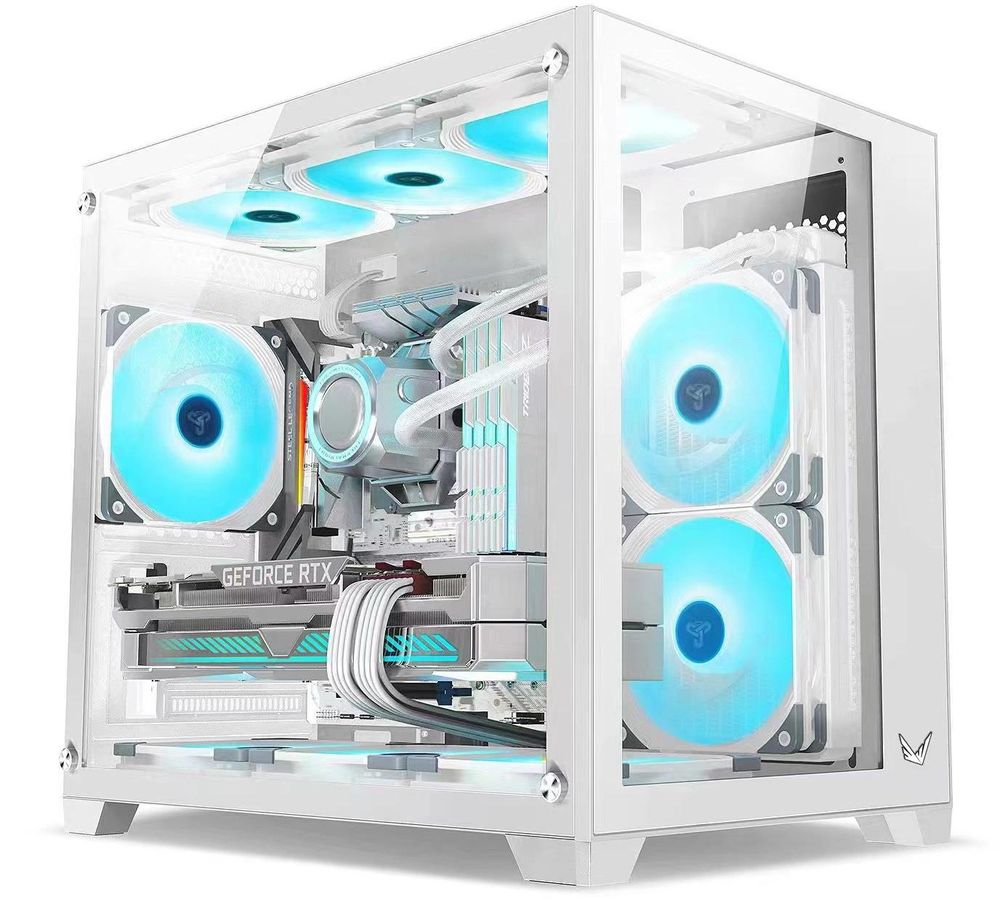 Корпус Formula Crystal Z5 TG черный без БП mATX 1x120mm 2xUSB2.0 1xUSB3.0 audio bott PSU