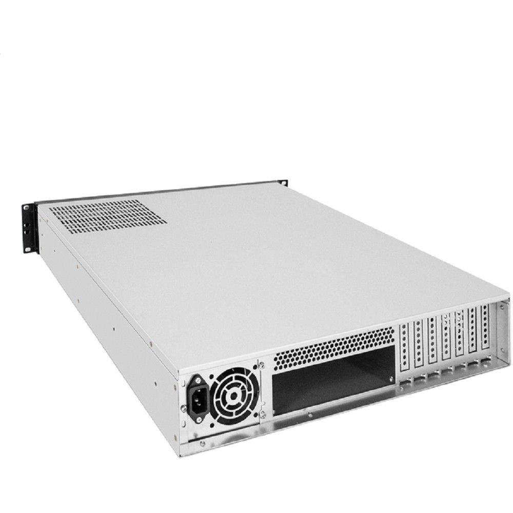 Exegate EX298452RUS Серверный корпус ExeGate Pro 2U550-04 <RM 19", высота 2U, глубина 550, БП 2U-500ADS, 2*USB>
