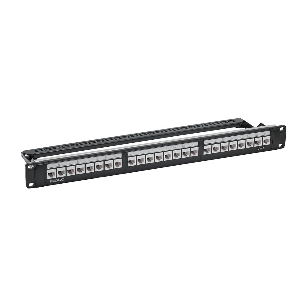 Патч/ Патч-панель 191UCAT6 24 модуля RJ45 неэкранированная