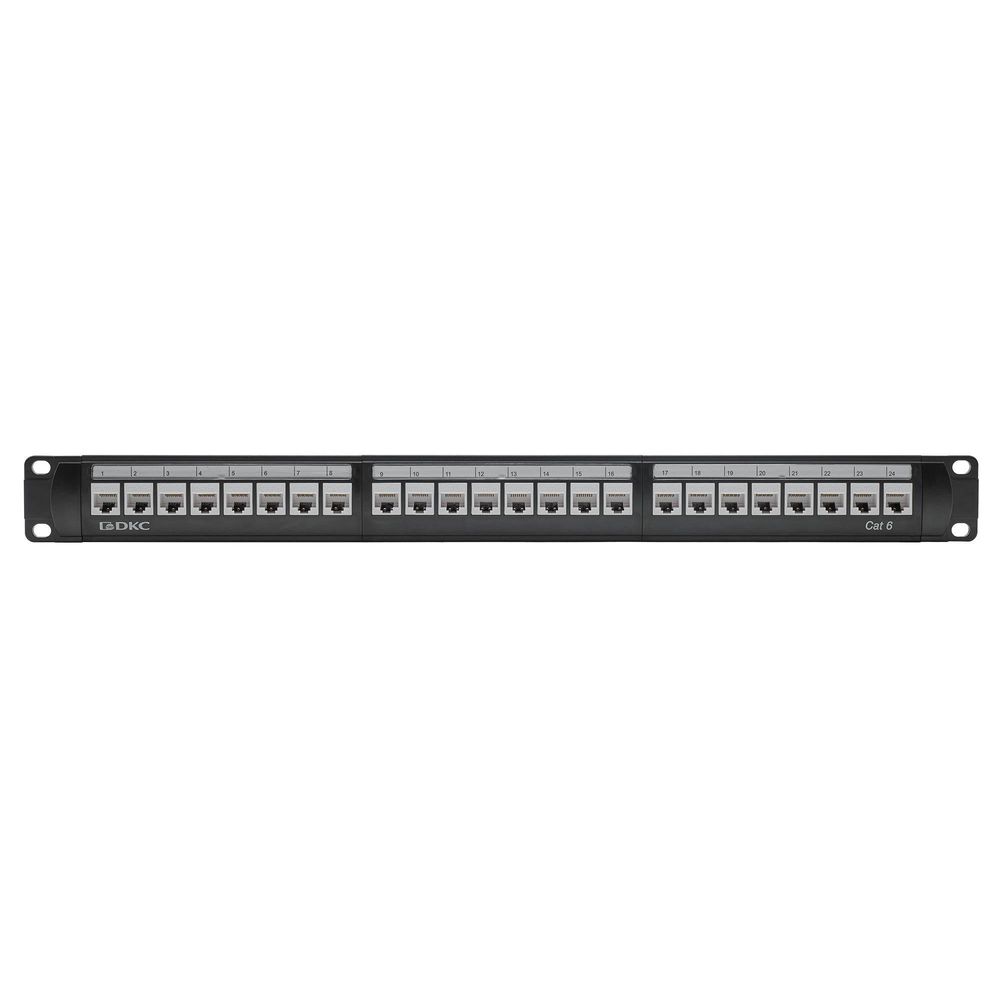 Патч/ Патч-панель 191UCAT6 24 модуля RJ45 неэкранированная