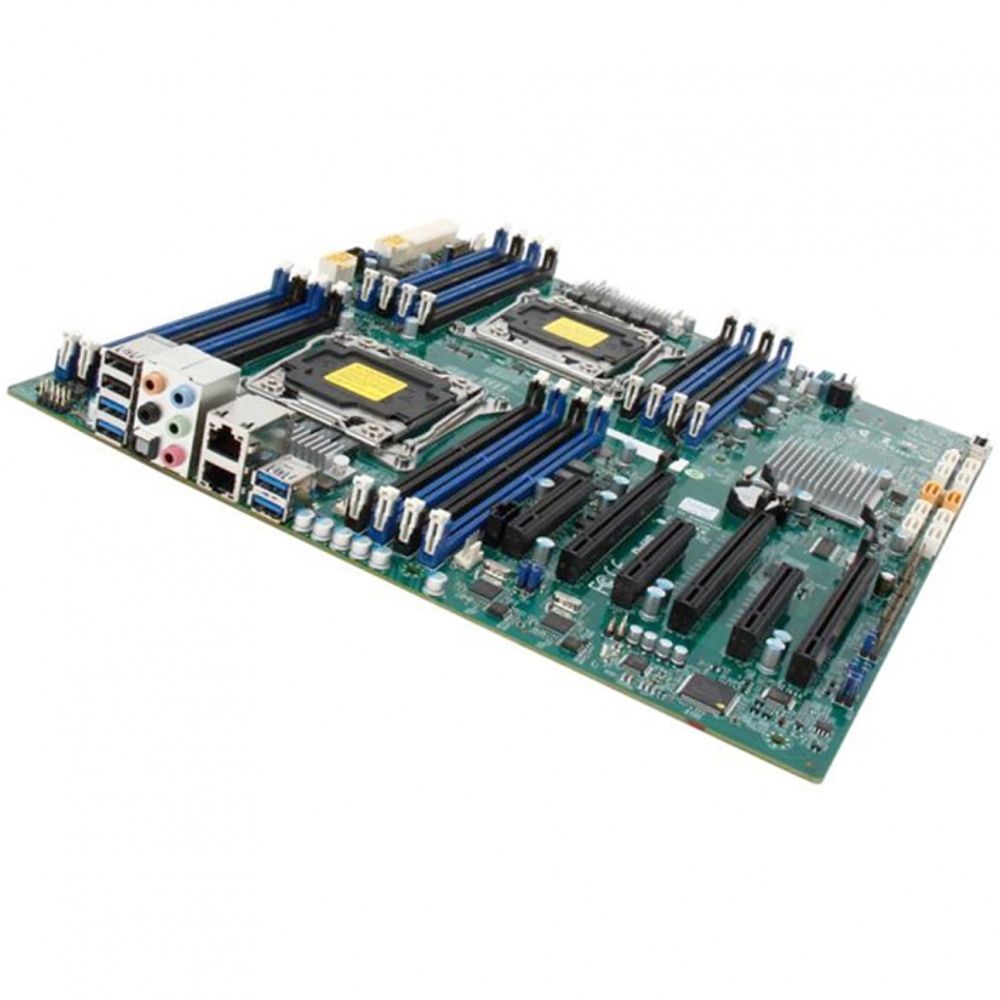 Материнская плата SuperMicro  MBD-X10DAI-B, {10} OEM E-ATX Intel Xeon processor E5-2600 v4/ v3 Dual Socket R3 (LGA 2011) 16x 288-pin DDR4 Intel C612 chipset 10x SATA3 3 PCI-E 3.0 x16