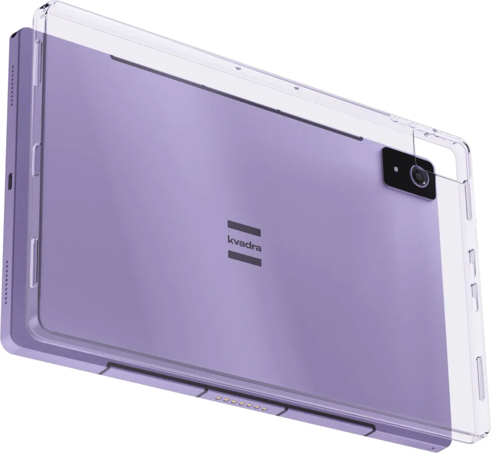 Чехол Kvadra TPU001 силикон прозрачный (Y23T01ACC001A)