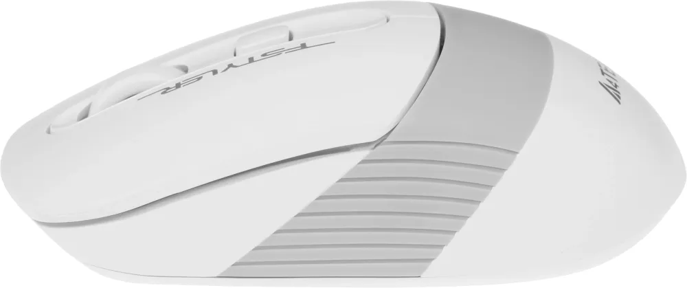 Мышь A4Tech Fstyler FG10 белый/серый оптическая 2000dpi беспров. USB 3but (FG10 WHITE)