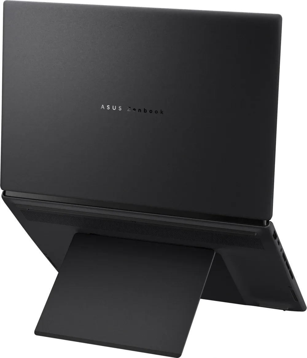Ноутбук Asus ZenBook Duo UX8407AA-SN363X Core Ultra 9 386H 32Gb SSD1Tb Intel Graphics 14" OLED Touch 3K (2880x1800) Windows 11 Pro dk.grey WiFi BT Cam (90NB16V1-M00L90)