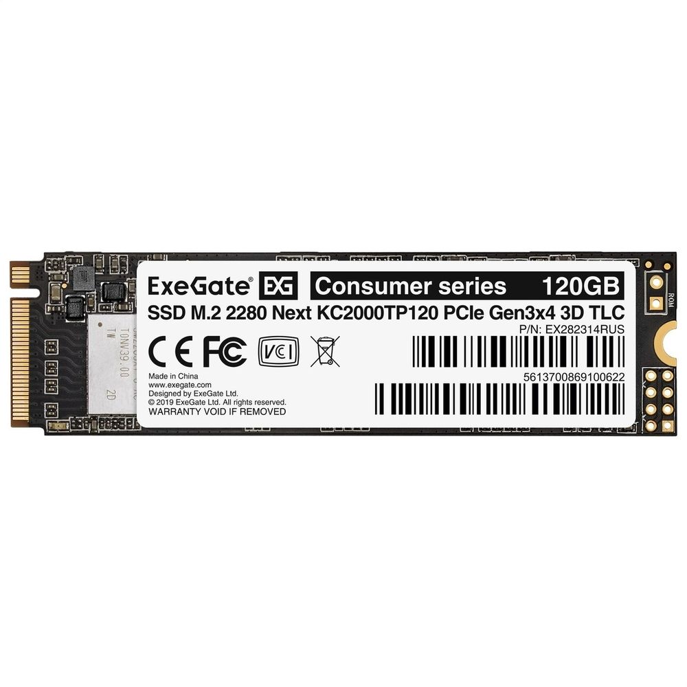 ExeGate SSD M.2 120GB Next Series EX282314RUS