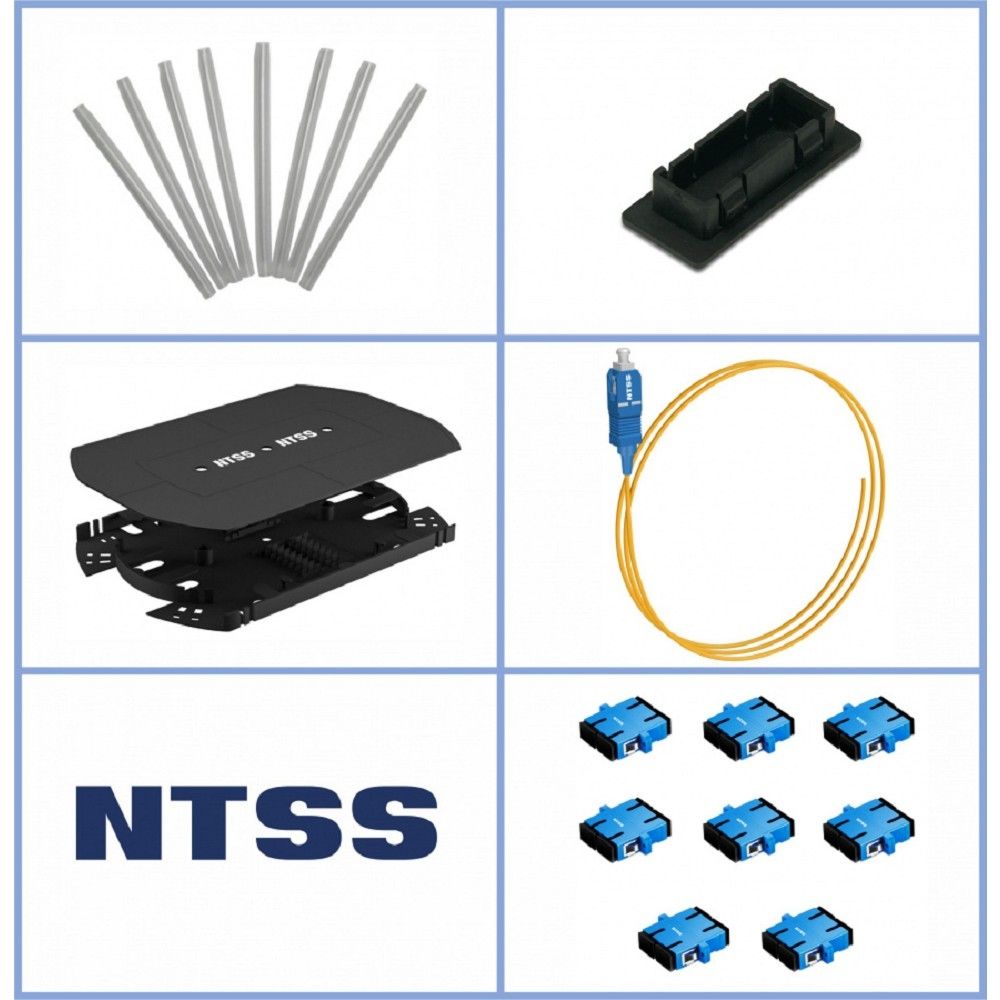 NTSS Кросс NTSS оптический 19'' укомплектованный 1U, 24 порта SC/UPC duplex, 9/125 мкм (сплошная панель, сплайс-кассета 2шт, пигтейлы, КДЗС, адаптеры) черный RAL 9005 NTSS-RFOB-1U-24-2SC/U-9-SP1.5G0AY