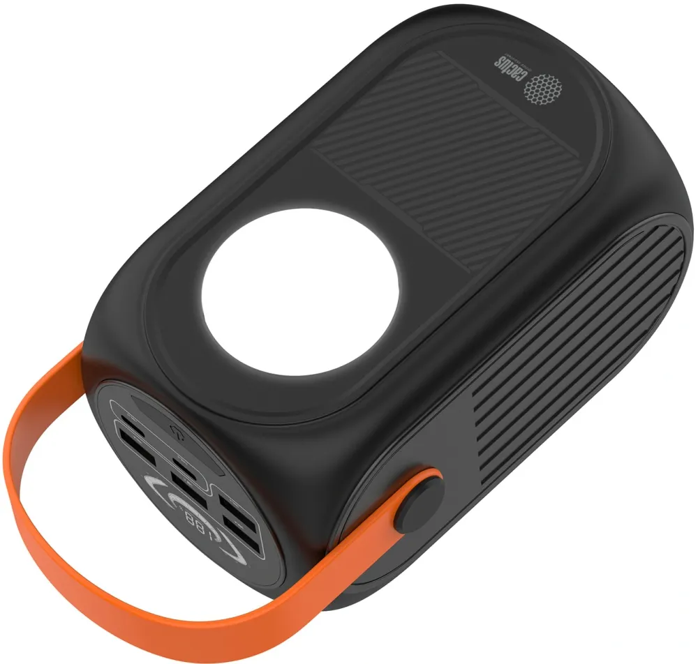 Мобильный аккумулятор Cactus CS-PBFSUD-60000 60000mAh 80W 4.5A USB-A/USB-C черный