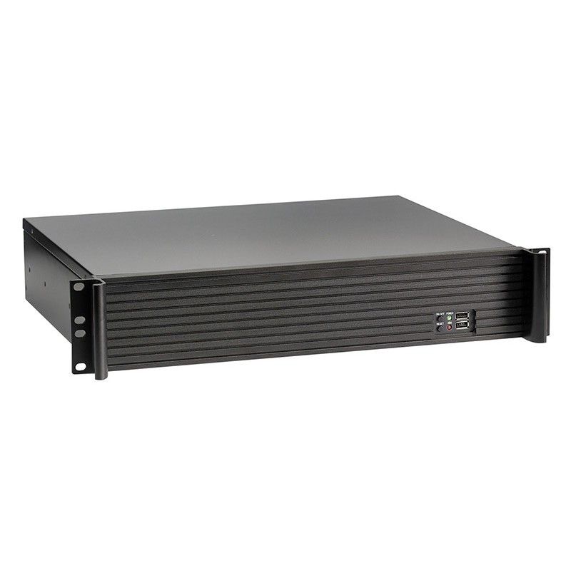 Exegate EX279760RUS Серверный корпус Exegate Pro 2U350-03 <RM 19",  высота 2U, глубина 350, БП 800ADS, USB>