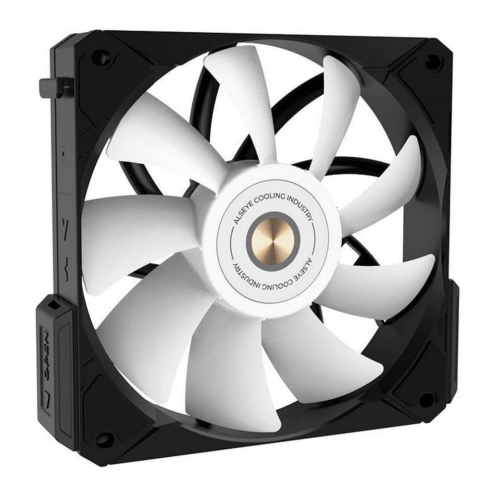 Вентилятор в корпус ALSEYE COOLING FAN i12B black Dimensions: 120 x 120 x 25mm
Voltage: DC 12V
Current: 0.25A±10%
Fan Speed : 800-1800±10%
Max. Air Flow: 31.18-73.92CFM
Max. Air Pressure: 0.56-2.1mmH20
Max. Noise: 20-33.2dBA
Bearing Type : FDB Bearing
Lif