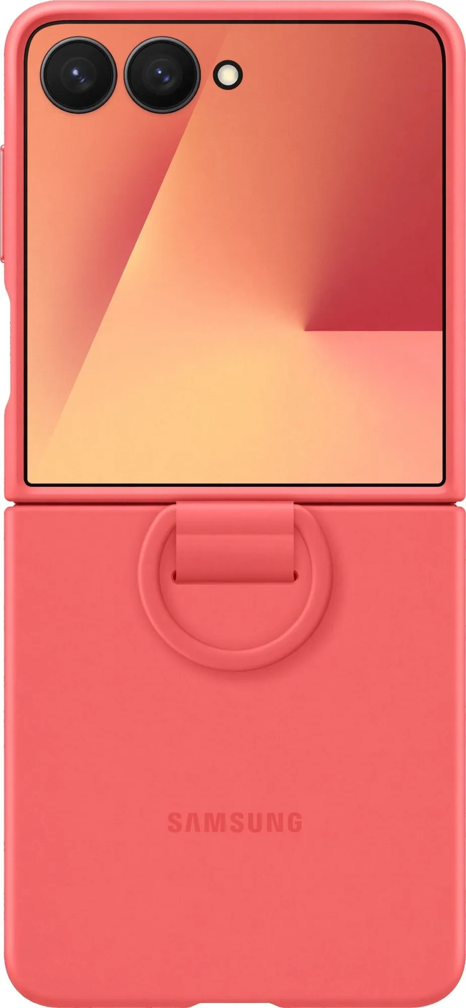Чехол (клип-кейс) Samsung для Samsung Galaxy Z Flip7 Ring Case Z Flip7 красный (EF-PF766TREGRU)