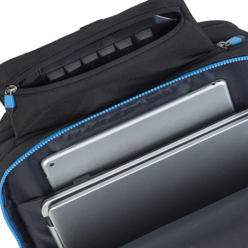 Рюкзак для ноутбука 17.3" Riva 7860 черный полиэстер (7860 BLACK)