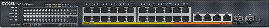 Коммутатор Zyxel NebulaFlex XMG1930-30HP-ZZ0101F (L2+) 4x10Гбит/с 24x2.5Гбит/с 2SFP+ 28PoE+ 700W управляемый