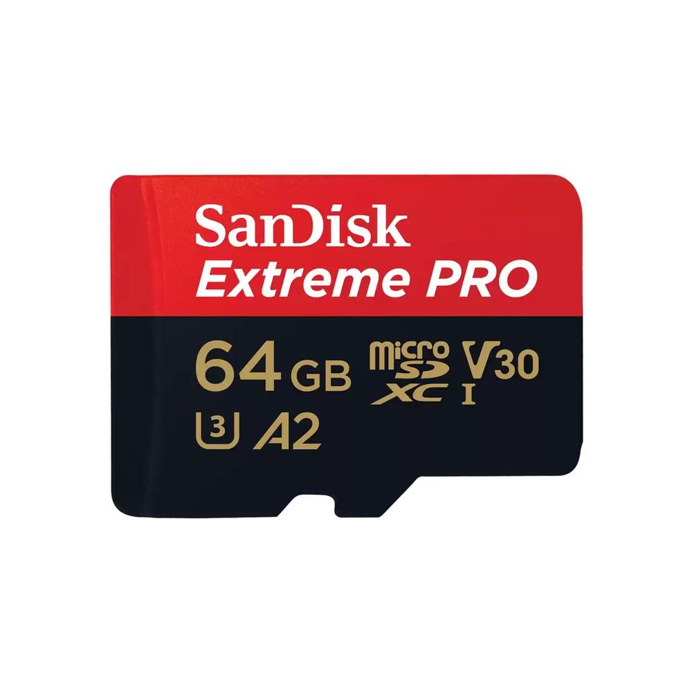 Карта памяти SanDisk Extreme Pro microSD UHS I Card 64GB |SDSQXCU-064G-GN6MA|