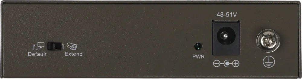 Коммутатор IP-Com F1106P-4-63W (L2) 6x100Мбит/с 4PoE 63W неуправляемый