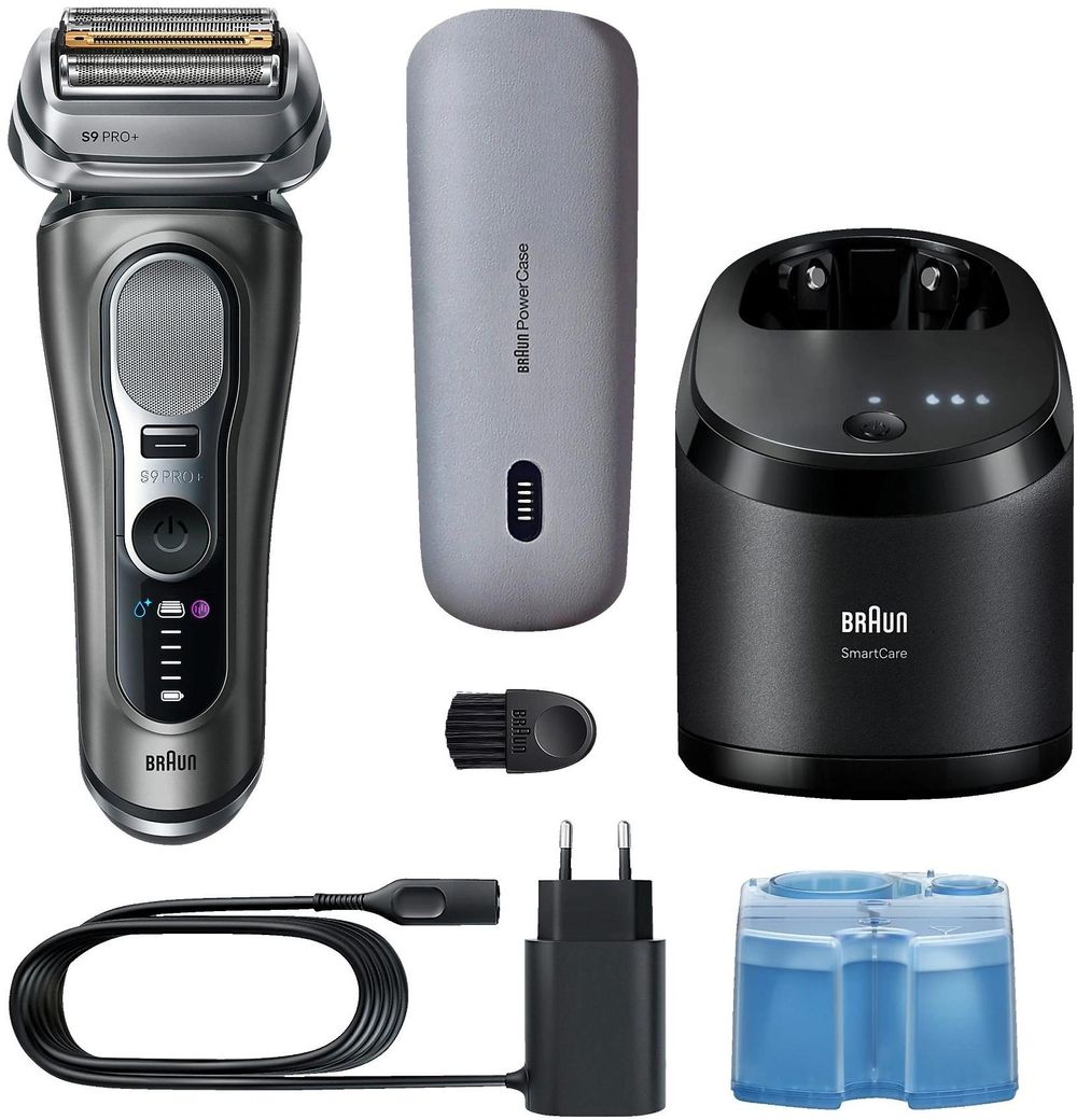 Бритва сетчатая Braun 9675cc реж.эл.:5 питан.:аккум. серебристый