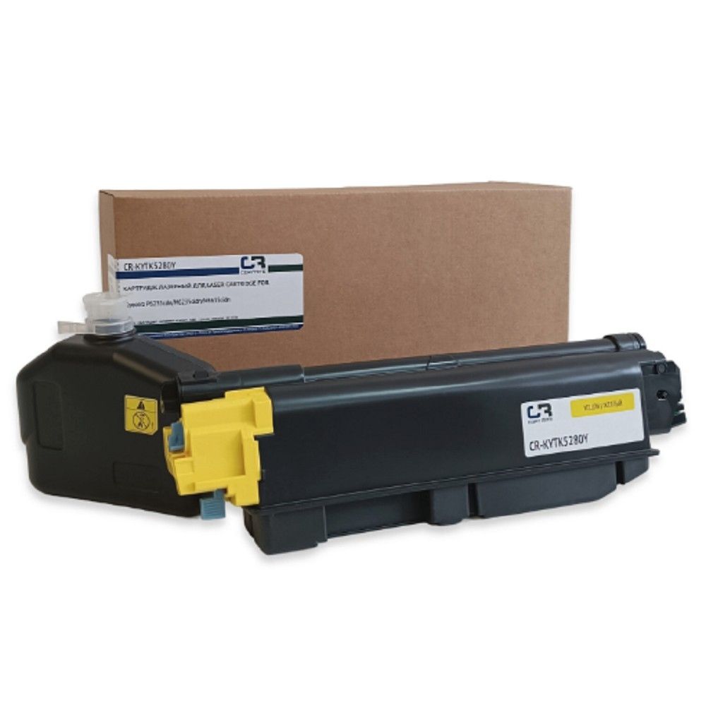 Картридж лазерный CopyRite CR-KYTK5280Y TK-5280Y желтый (11000стр.) для Kyocera P6235cdn/M6235cidn/M6635cidn