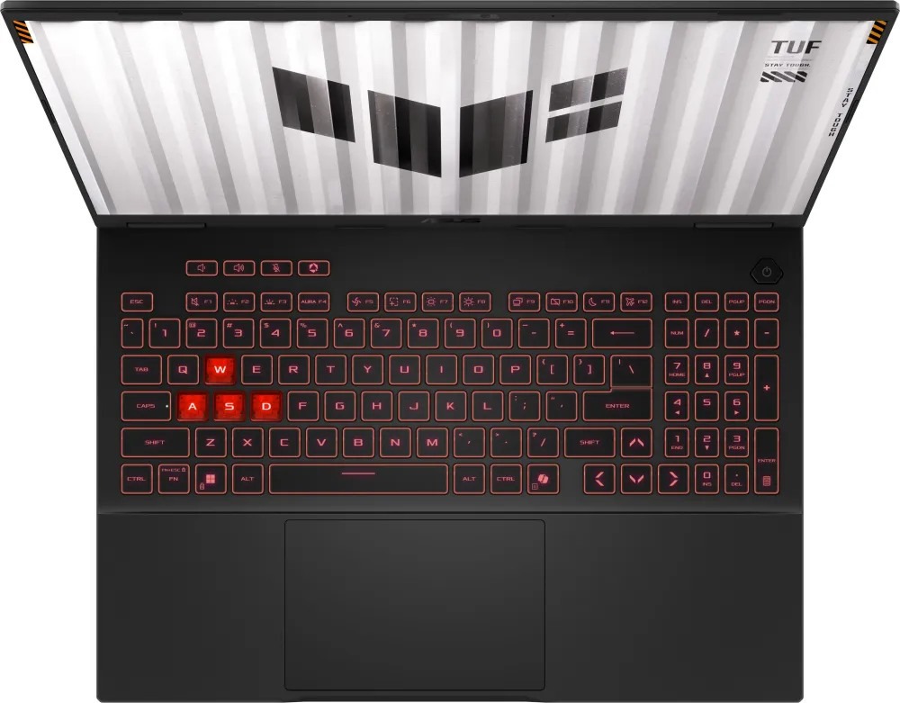 Ноутбук Asus TUF Gaming A16 FA608UM-RV096 Ryzen 7 260 16Gb SSD512Gb NVIDIA GeForce RTX 5060 8Gb 16" IPS WUXGA (1920x1200) без ОС grey WiFi BT Cam (90NR0KV1-M006V0)