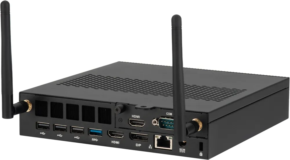 Неттоп IRU 310H6ITF i5 13400 (2.5) 16Gb SSD512Gb UHDG 730 Windows 11 Pro GbitEth WiFi BT 90W черный (2122066)