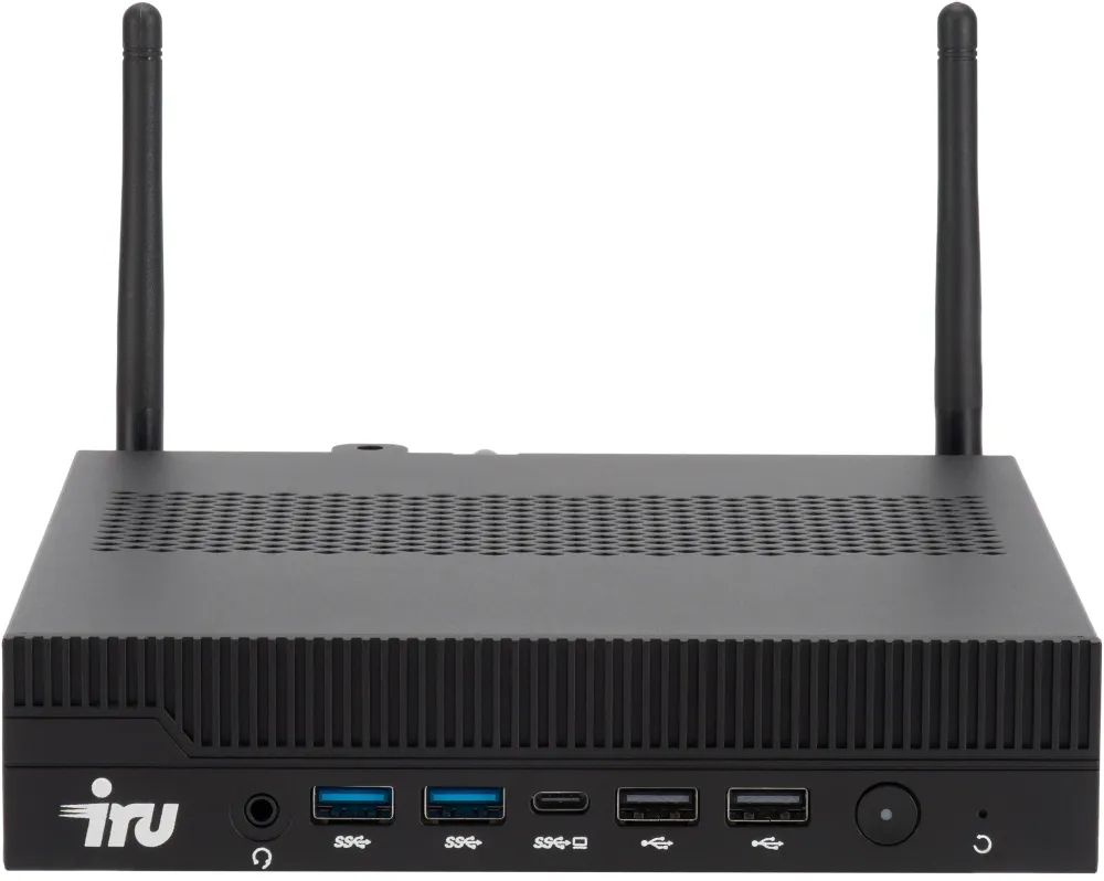 Неттоп IRU 310H6ITF i5 13400 (2.5) 16Gb SSD512Gb UHDG 730 Windows 11 Pro GbitEth WiFi BT 90W черный (2122066)