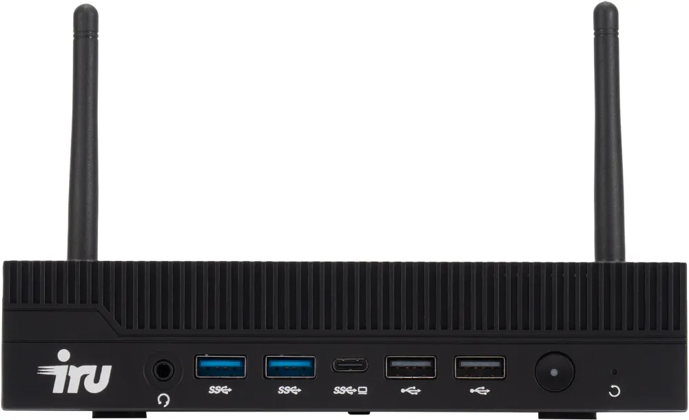 Неттоп IRU 310H6ITF i5 13400 (2.5) 16Gb SSD512Gb UHDG 730 Windows 11 Pro GbitEth WiFi BT 90W черный (2122066)