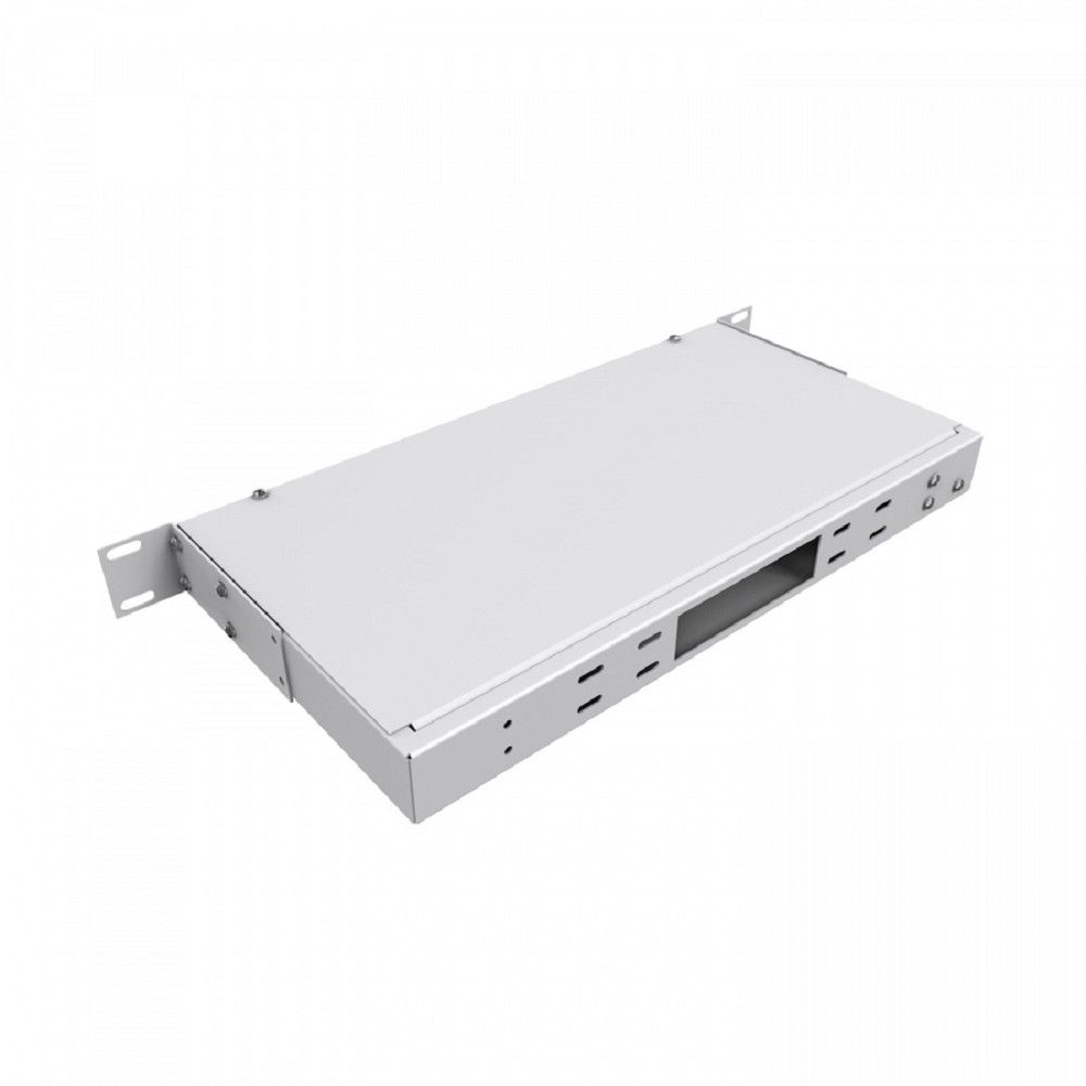 NTSS Кросс NTSS оптический 19'' укомплектованный 1U, 8 портов SC/UPC duplex, 50/125 мкм ОМ3 (сплошная панель, сплайс-кассета, пигтейлы, КДЗС, адаптеры) серый RAL 7035 NTSS-RFOB-1U-8-2SC/U-503-SP1.5G0A