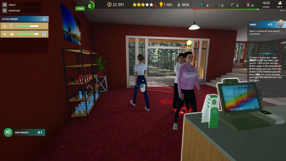 Игра для ПК RockGame Cafe Owner Simulator (16+)