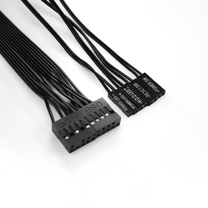 Exegate EX299343RUS Корпус Miditower ExeGate UN-605B-UNS450 (ATX, БП UNS450 с вент. 12см, 2*USB, аудио, блокировка, черный)
