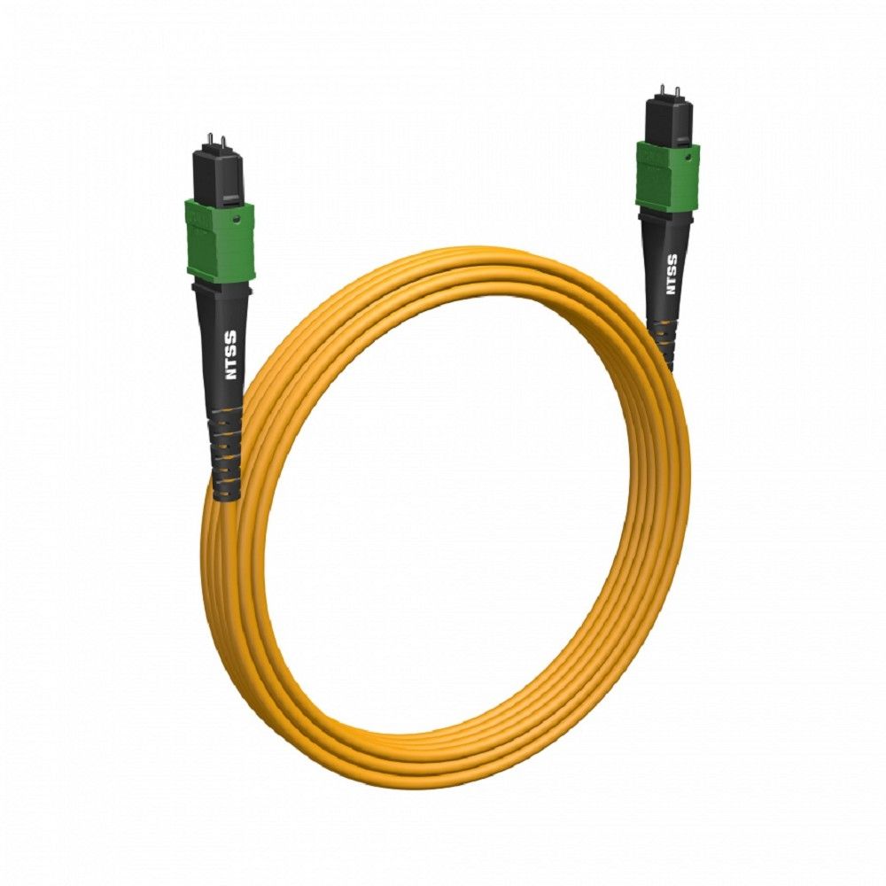 NTSS Волоконно-оптическая сборка trunk NTSS PREMIUM 8ов, MTP/APC (male)-MTP/APC (male), полярность B, 9/125 OS2, 5м, LSZH NTSS-FM8PM-9-MTP/A(m)-MTP/A(m)-B-5