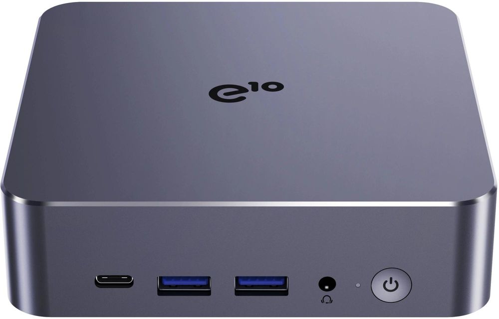 Неттоп Acer Gadget E10 ERBox Ryzen 7 8745HS (3.8) 16Gb SSD512Gb 780M Windows 11 Pro 2xGbitEth WiFi BT 120W черный (1747236)