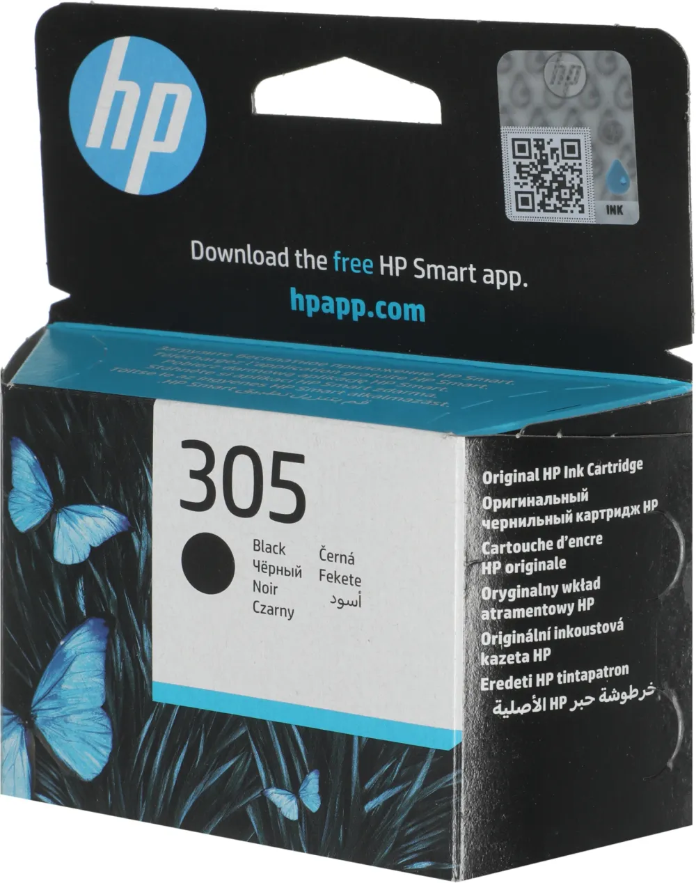 Картридж струйный HP 305 3YM61AE черный печ.гол.в компл. (120стр.) (17.9мл) для HP DJ 2320/2710/2720